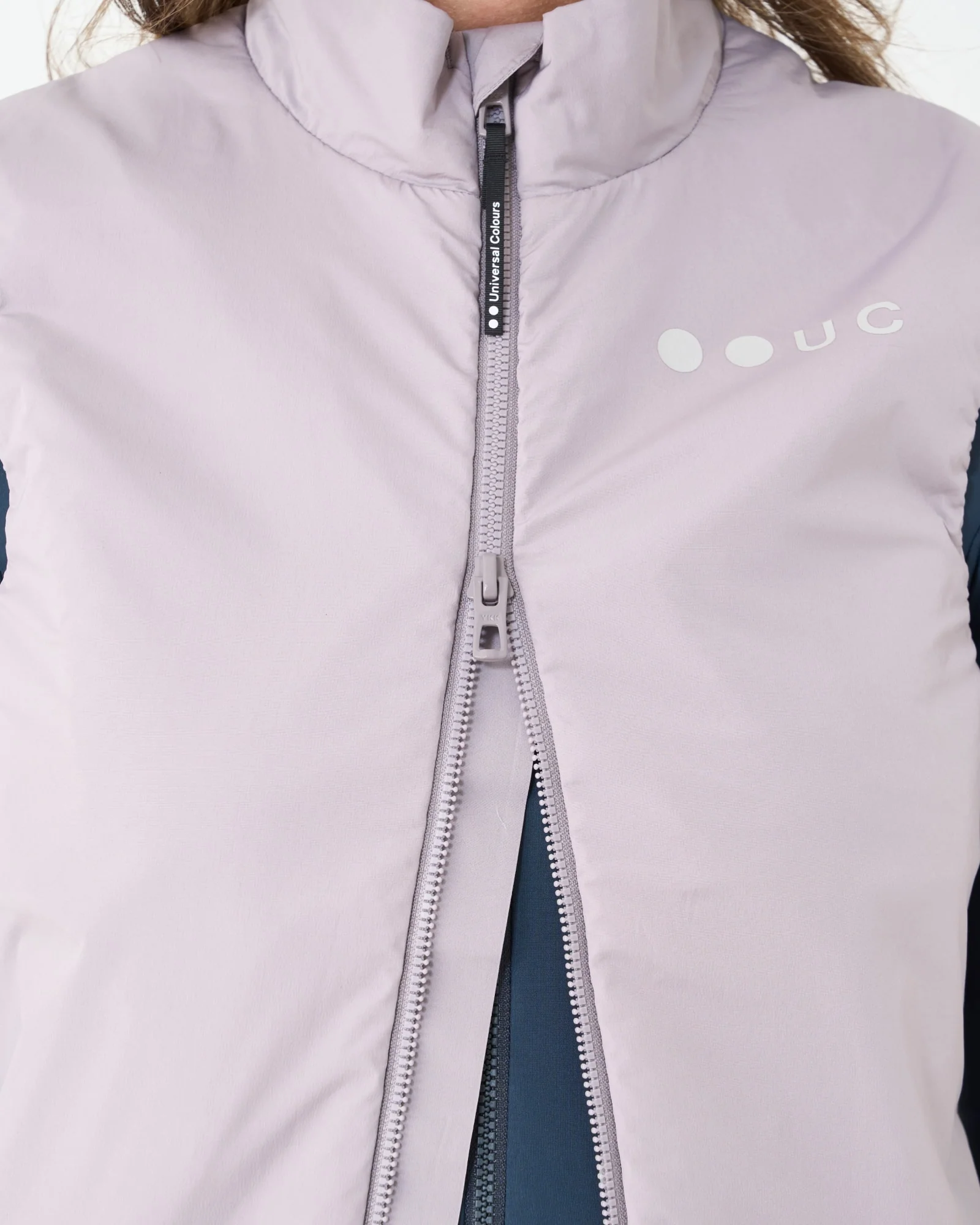 Unisex Chroma Insulated Gilet - Lilac Mist - Image 8