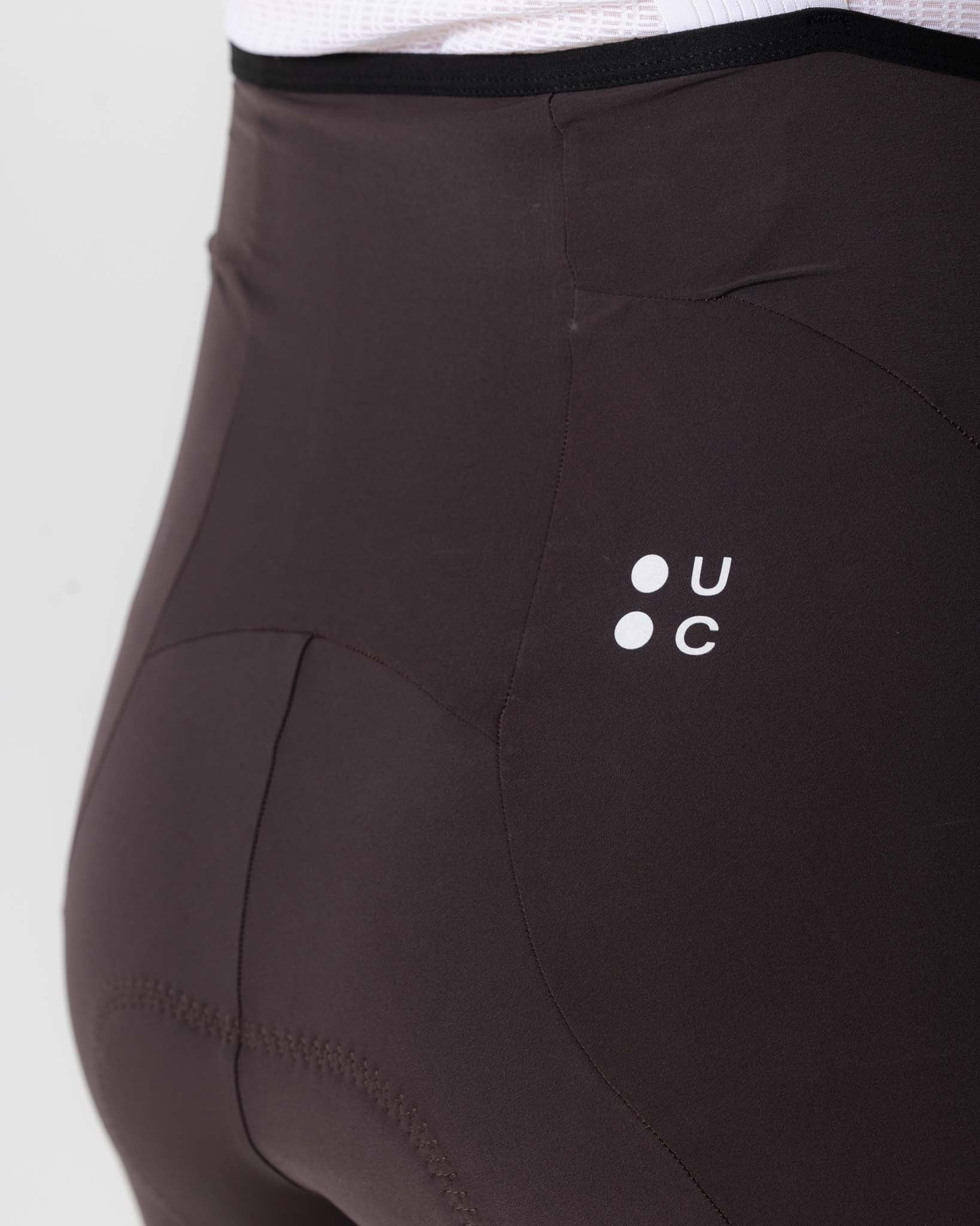 Women’s Chroma Bib Shorts - Heavy Bark Brown - Image 5
